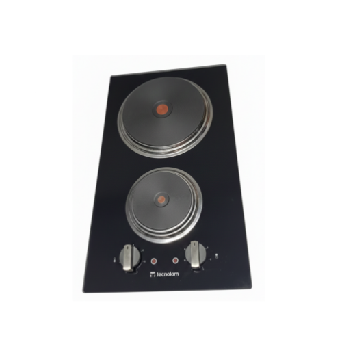 Tope de Cocina 2h 30cm electrico vitro disco solido M:EL302F.VN Tecnolam
