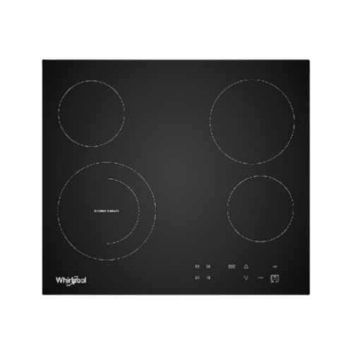 Tope de cocina 4h 60cm electrico vitro M:WCE524OB Whirpool