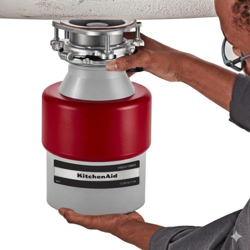 Triturador de alimentos 1/2HP rojo 1725RPM M:KGCX112RXX Kitchenaid