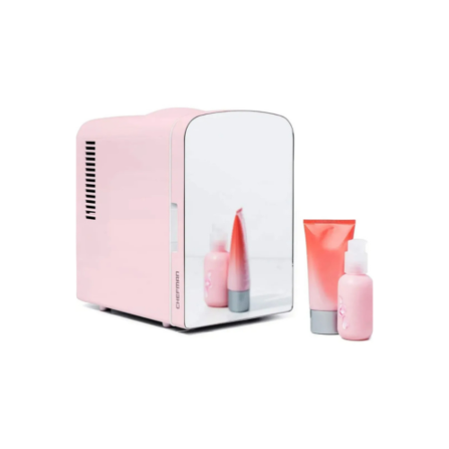 Nevera mini 4lts con espejo rosada M:RJ48M-PINK-DS-MX Iceman